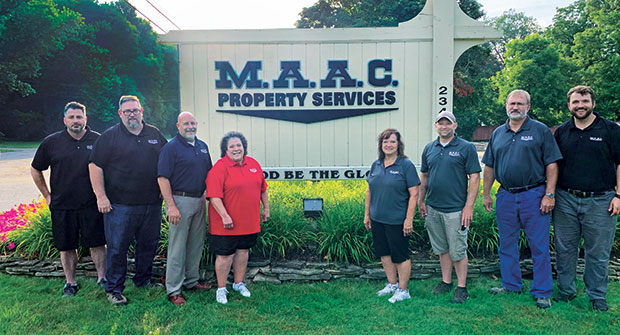 MAAC Property Services staff (Photo: MAAC Property Services)