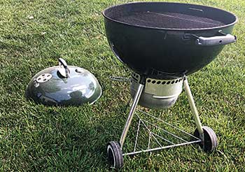 Grill that could cause possible turf damage (Photo: LM Staff)