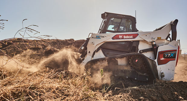 The Bobcat T7X all-electric compact track loader (Photo: Bobcat)