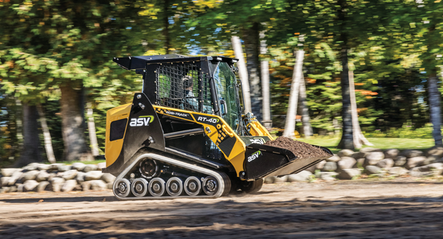 Compact track loaders offer landscape contractors the power of a wheeled loader without the potential drawbacks according to loader experts. (Photo: Yanmar)