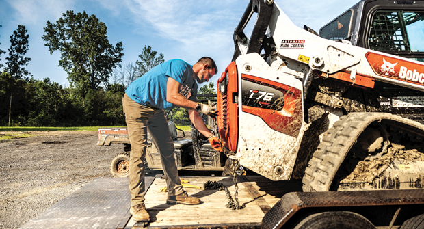 Frequency of use is an important factor when deciding whether to rent or buy compact equipment. (Photo: Bobcat)